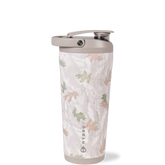 Insulated Shaker 24oz | Stainless Steel Protein Shaker, Silent Grate – Camo