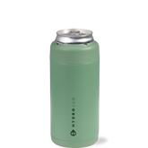 Slim Can Cooler 12oz | Insulated Stainless Steel Skinny Can Holder – Sage