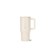 Traveler 20oz | Compact Insulated Tumbler with Handle – Cream