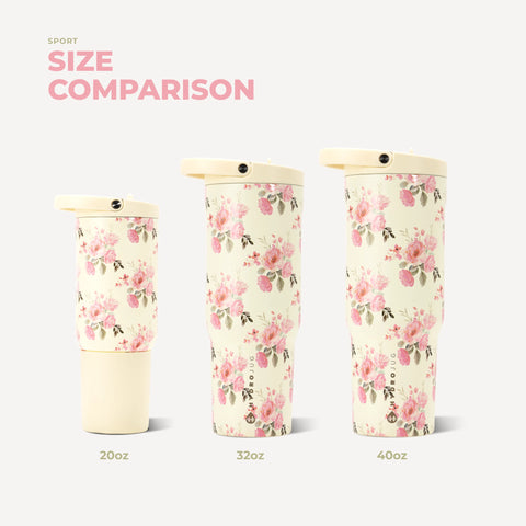 Sport 20oz | Insulated Water Bottle, Leakproof Flip Straw – Keepsake