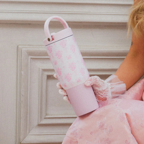 Sport 20oz | Insulated Water Bottle, Leakproof Flip Straw – Bouquet