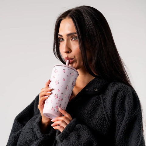 Everyday Tumbler 20oz | Ceramic-Lined Insulated Tumbler with Straw – Wildrose