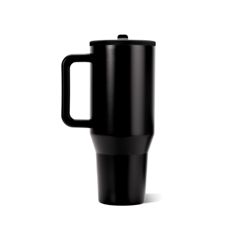 Traveler 40oz | All-Day Insulated Tumbler with Handle – Black