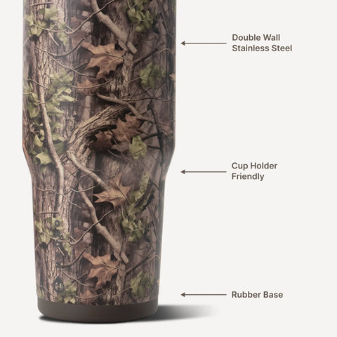 Ease2o 32oz | Compact Water Bottle with Straw & Chug Spout – Woodland