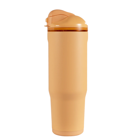 Ease2o 32oz | Compact Water Bottle with Straw & Chug Spout – Marigold
