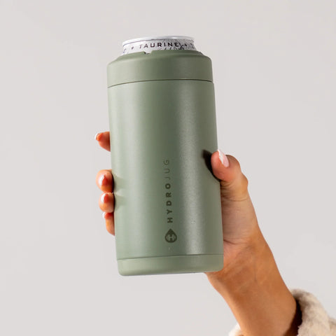 Can Cooler 16oz | 2-in-1 Insulated Tallboy Can Cooler, Screw-Top Lock – Courtyard