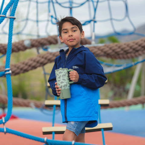 Traveler 20oz | Leakproof Kids Tumbler with Handle – Dinosaur