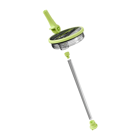 Removable Traveler Lid 32oz | Easy-Clean Flip Straw, Leakproof
