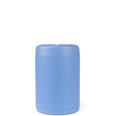 Can Cooler 12oz | 2-in-1 Insulated Standard Can Cooler, Screw-Top Lock – Light Blue