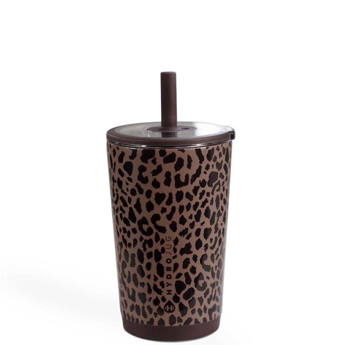 Everyday Tumbler 14oz | Ceramic-Lined Spill-Free Kids Tumbler – Brown Leopard
