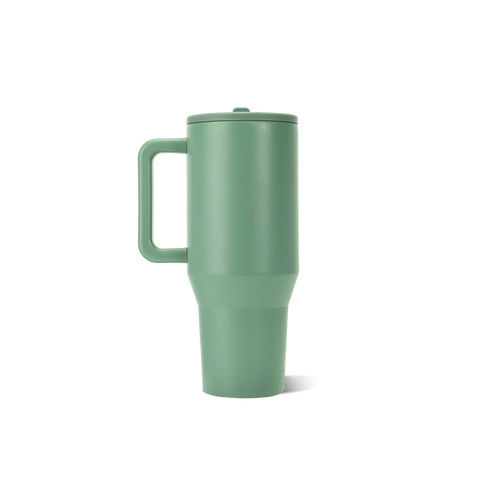 Traveler 32oz | Leakproof Insulated Tumbler with Handle – Sage