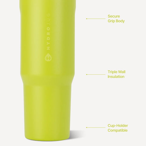 Sport 32oz | Leakproof Insulated Water Bottle, Workout & Hike – Lemon Lime