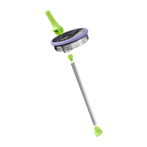 Removable Traveler Lid 32oz | Easy-Clean Flip Straw, Leakproof