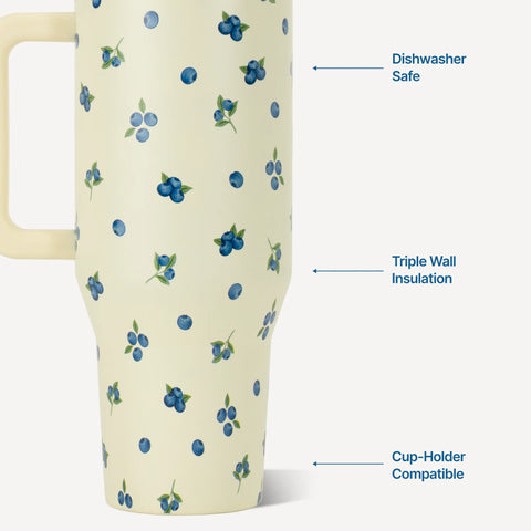 Traveler 32oz | Insulated Tumbler with Handle – Freshly Pickd