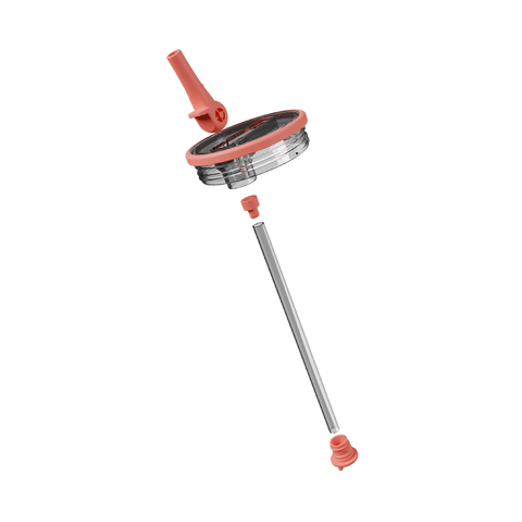 Removable Traveler Lid 20oz | Easy-Clean Flip Straw, Leakproof