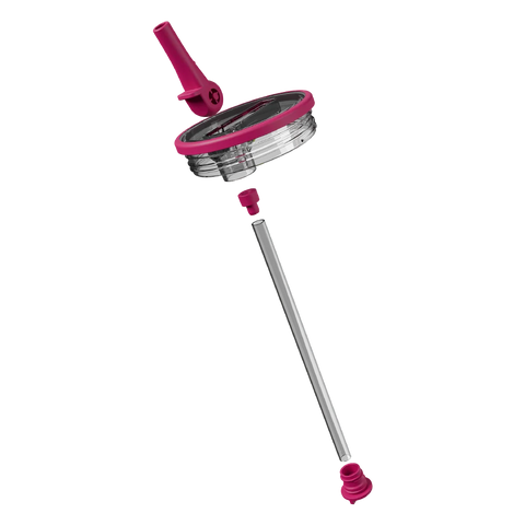 Removable Traveler Lid 40oz | Easy-Clean Flip Straw, Leakproof