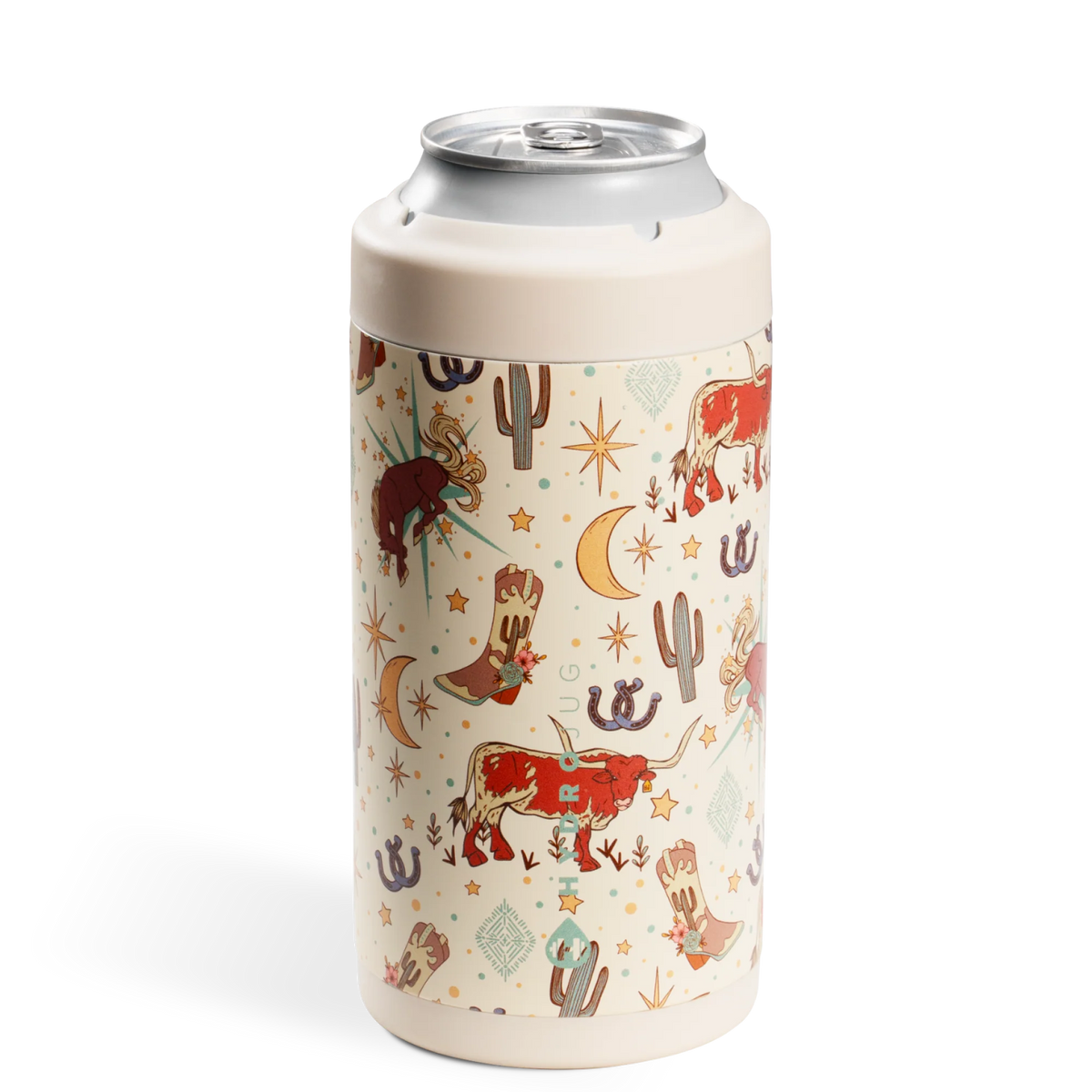 Can Cooler 16oz | 2-in-1 Insulated Tallboy Can Cooler, Screw-Top Lock – Rodeo