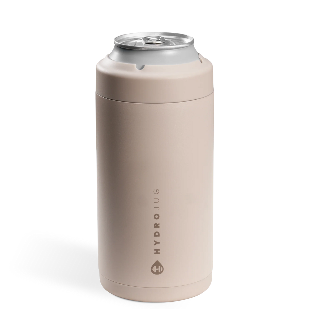 Can Cooler 16oz | 2-in-1 Insulated Tallboy Can Cooler, Screw-Top Lock – Dune