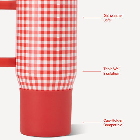 Traveler 20oz | Compact Insulated Tumbler with Handle – Summer Picnic