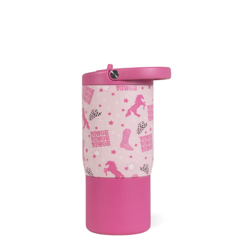 Sport 14oz | Compact Leakproof Kids Water Bottle – Cowgirl