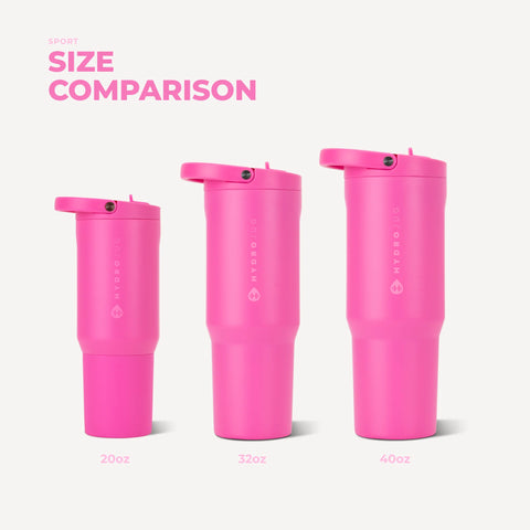 Sport 40oz | Large Leakproof Insulated Water Bottle – Razzle