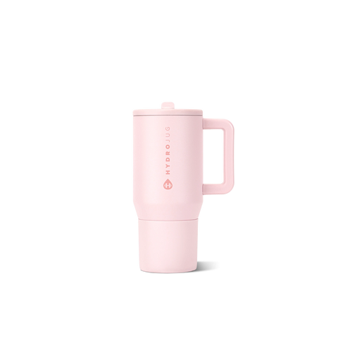 Traveler 20oz | Compact Insulated Tumbler with Handle – Pink Sand