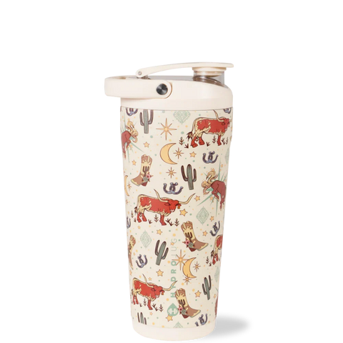 Insulated Shaker 24oz | Stainless Steel Protein Shaker, Silent Grate – Rodeo