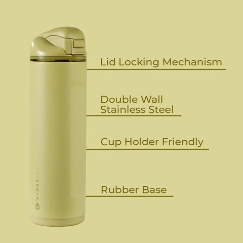Ease2o 24oz | 2-in-1 Water Bottle with Soft Straw & Chug Spout – Olive