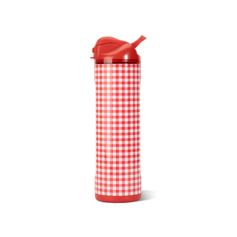 Ease2o 24oz | 2-in-1 Water Bottle with Soft Straw & Chug Spout – Summer Picnic