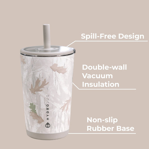 Everyday Tumbler 14oz | Ceramic-Lined Spill-Free Kids Tumbler – Camo