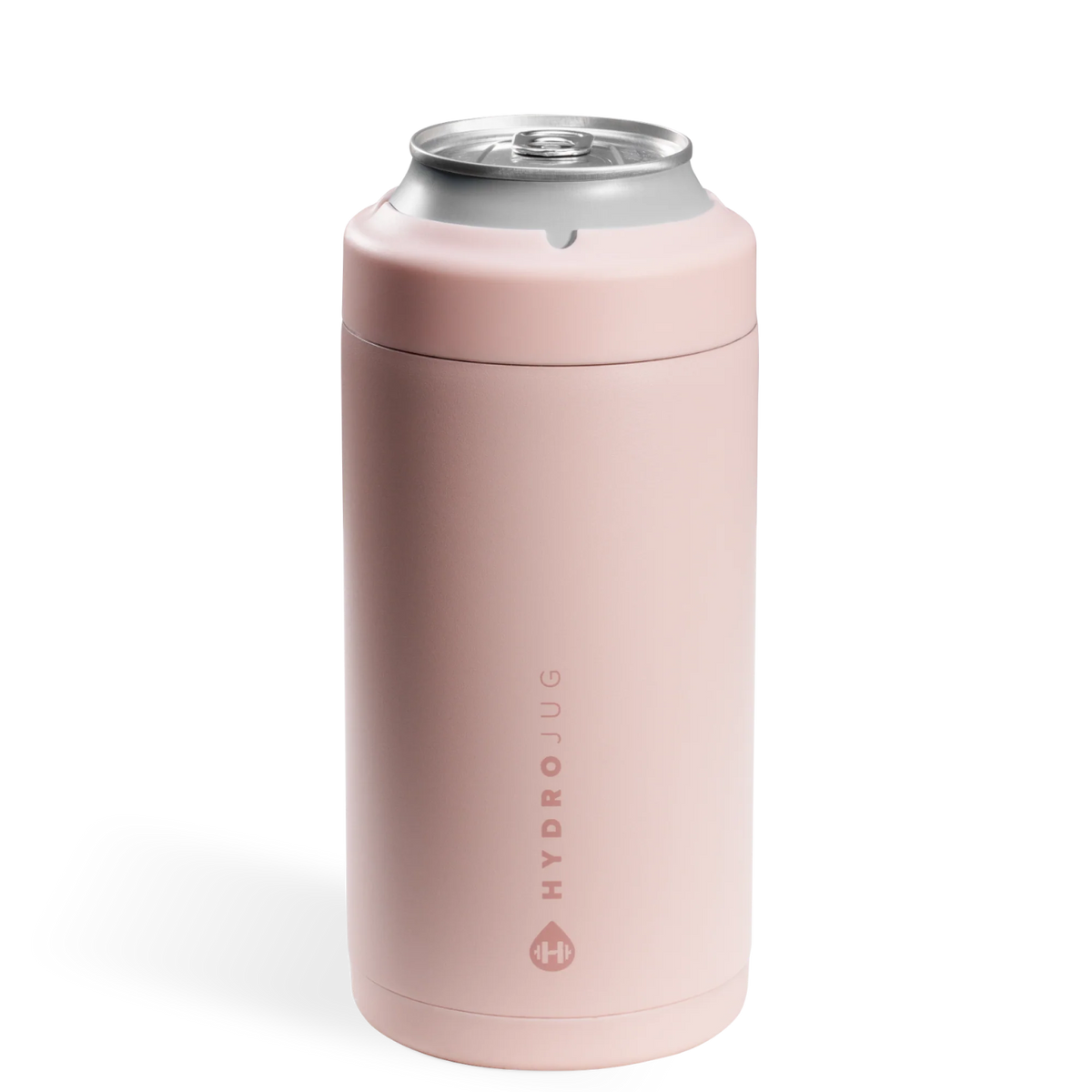 Can Cooler 16oz | 2-in-1 Insulated Tallboy Can Cooler, Screw-Top Lock – Dusty Rose