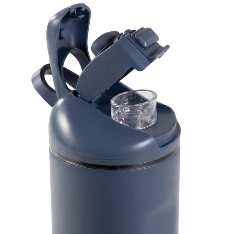 Ease2o 14oz | Leakproof 2-in-1 Kids Water Bottle with Straw & Chug Spout – Cascade