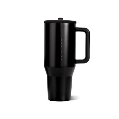 Traveler 40oz | All-Day Insulated Tumbler with Handle – Black