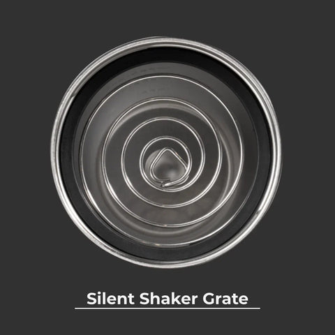 Insulated Shaker 24oz | Stainless Steel Protein Shaker, Silent Grate – Black