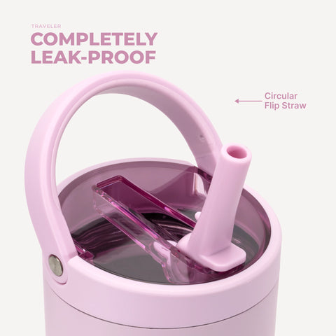 Sport 20oz | Insulated Water Bottle, Leakproof Flip Straw – Sweet Pea