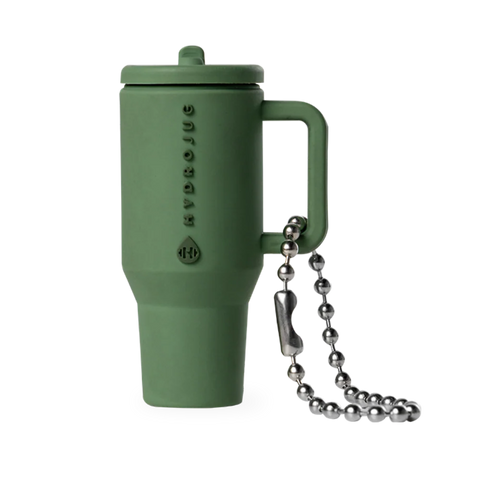 Traveler Keychain | Silicone Mini Traveler, Metal Chain