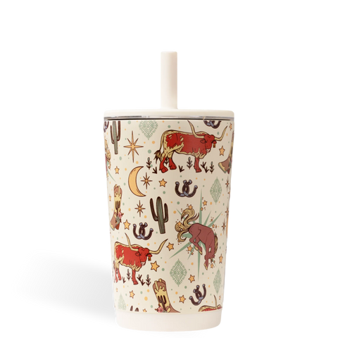 Everyday Tumbler 14oz | Ceramic-Lined Spill-Free Kids Tumbler – Rodeo