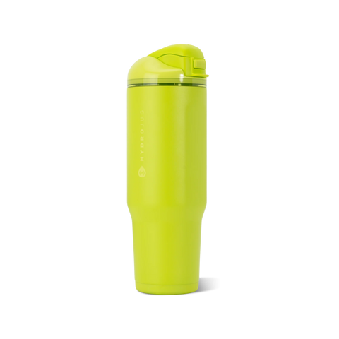 Ease2o 32oz | Compact Water Bottle with Straw & Chug Spout – Lemon Lime