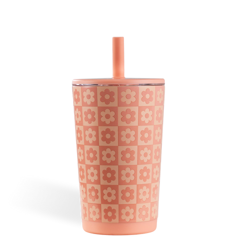 Everyday Tumbler 14oz | Ceramic-Lined Spill-Free Kids Tumbler – Daisy Checkers