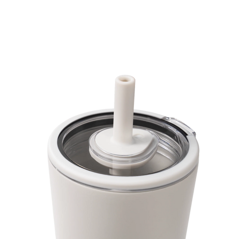 Everyday Tumbler 20oz | Ceramic-Lined Insulated Tumbler with Straw – Linen