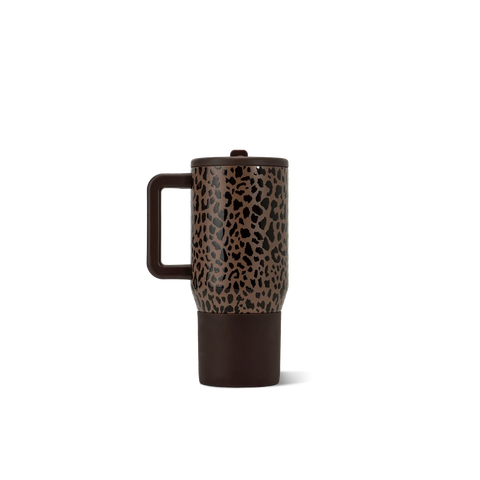 Traveler 20oz - Brown Leopard
