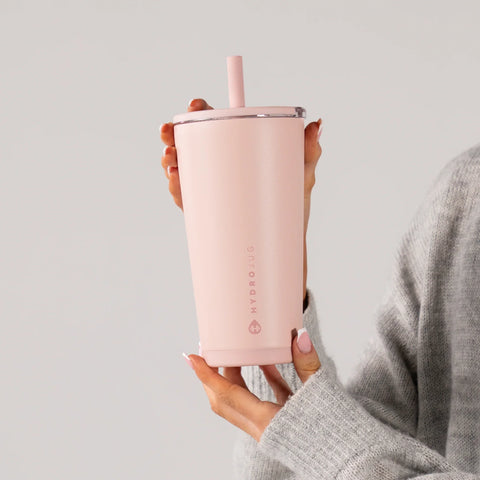 Everyday Tumbler 20oz | Ceramic-Lined Insulated Tumbler with Straw – Dusty Rose