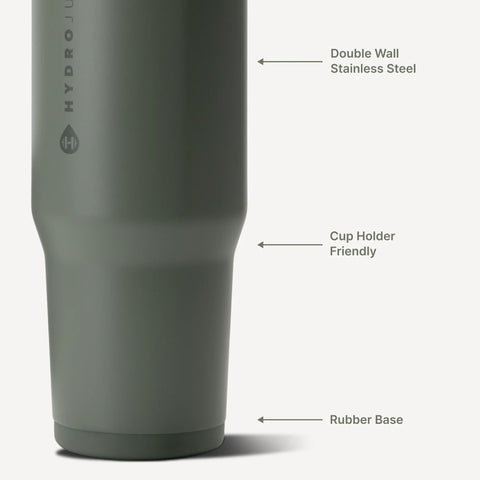 Ease2o 32oz | Compact Water Bottle with Straw & Chug Spout – Courtyard