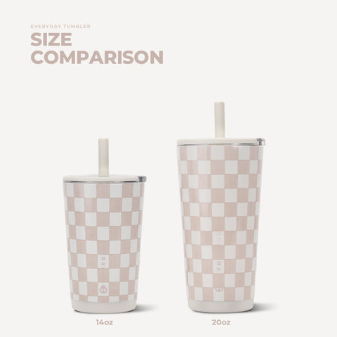 Everyday Tumbler 14oz | Ceramic-Lined Spill-Free Kids Tumbler – Sandstone