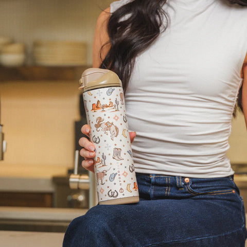 Ease2o 24oz | 2-in-1 Water Bottle with Soft Straw & Chug Spout – Mesa