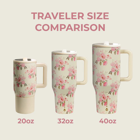 Traveler 20oz | Compact Insulated Tumbler with Handle – Keepsake