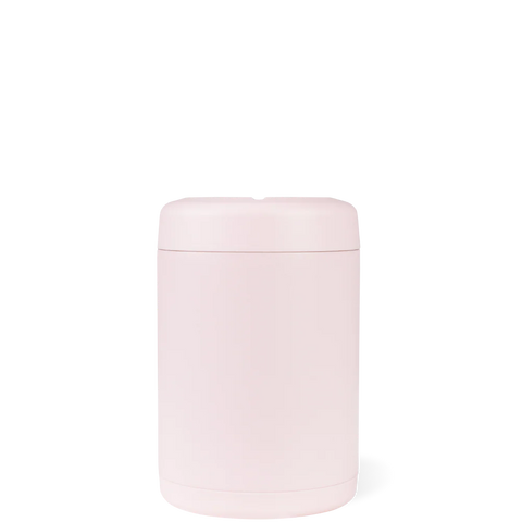 Can Cooler 12oz | 2-in-1 Insulated Standard Can Cooler, Screw-Top Lock – Pink Sand