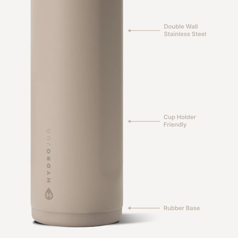 Ease2o 24oz | 2-in-1 Water Bottle with Soft Straw & Chug Spout – Dune