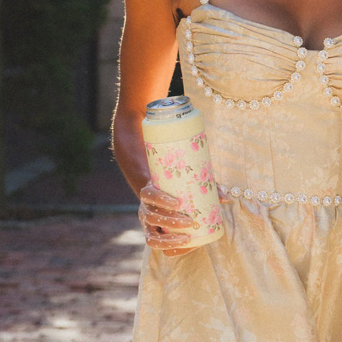 Slim Can Cooler 12oz | Insulated Stainless Steel Skinny Can Holder – Keepsake