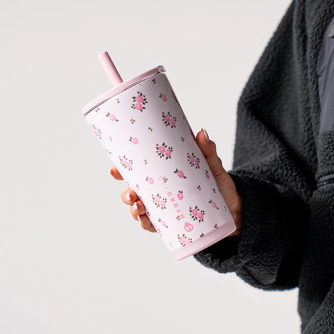 Everyday Tumbler 20oz | Ceramic-Lined Insulated Tumbler with Straw – Wildrose